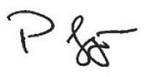 Philip gaetjens signature