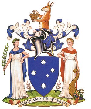 The Victorian state Coat of Arms