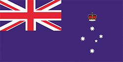 The Victorian state flag