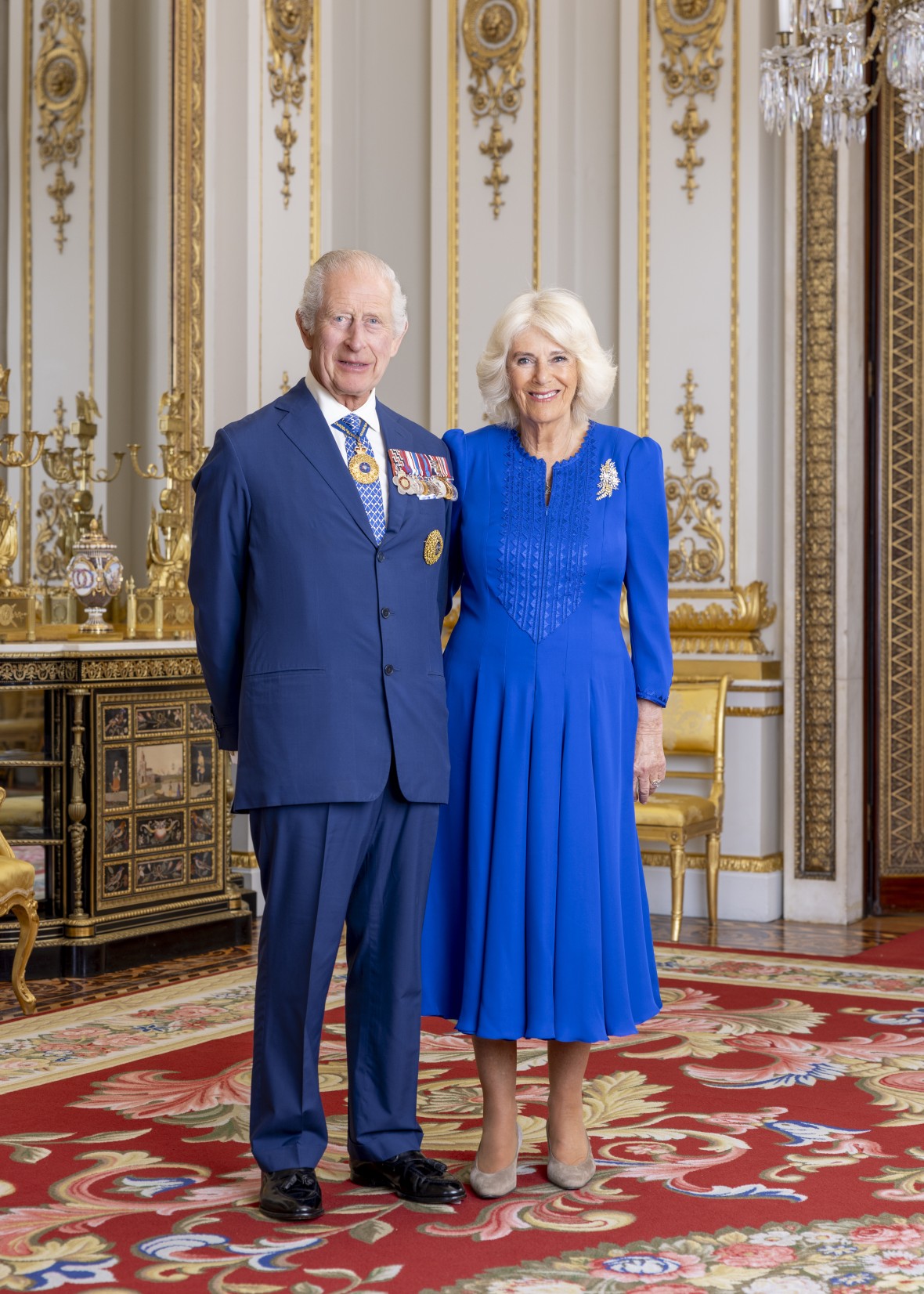 His Majesty King Charles III and Queen Camilla (full length version)