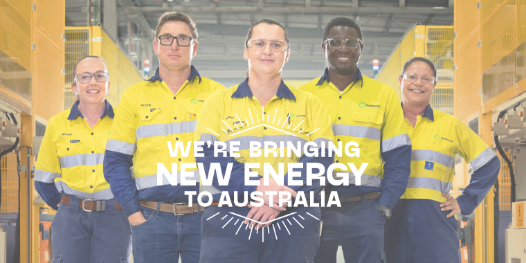 We're bringing new energy to Australia