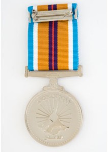 Afghanistan Medal back