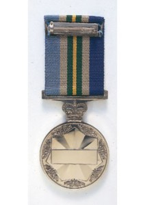 Australian Service Medal 1945-1975 back