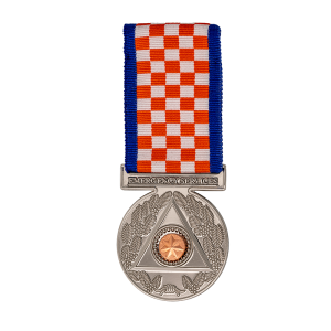 Emergency Services Medal front