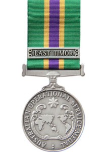 Operational Service Medal - Civilian front