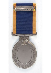 Reserve Force Medal back