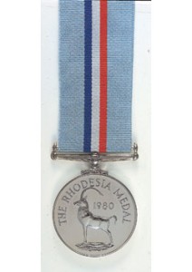 Rhodesia Medal back