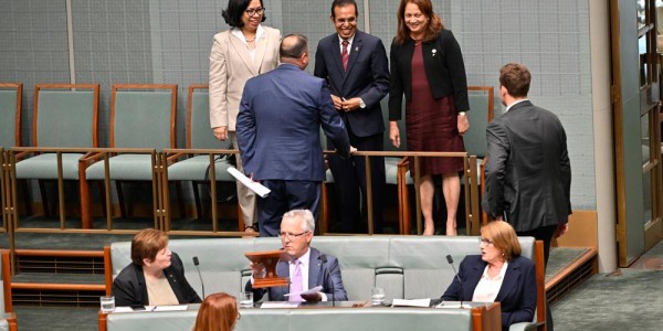 Prime Minister Taur Matan Ruak attends Question Time at Parliament House