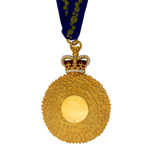 Companion of the Order of Australia back