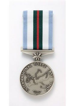 International Force East Timor Medal front