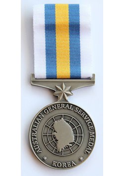 Australian General Service Medal - Korea - front