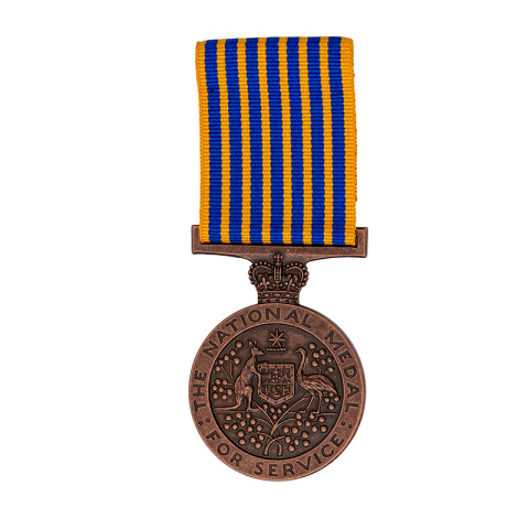 National Medal front
