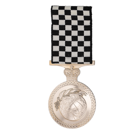 Police Overseas Service Medal front