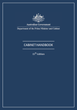 Cabinet handbook 15th edition