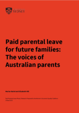 Paid parental leave for future families: The voices of Australian parents