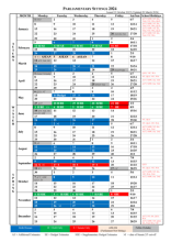 Thumbnail of sittings calendar