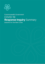 COVID-19 Response Inquiry Summary Report: Lessons for the next crisis