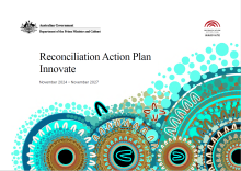 Reconciliation Action Plan November 2024 - November 2027 cover