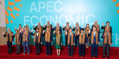 Leaders of the 21 APEC member economies.