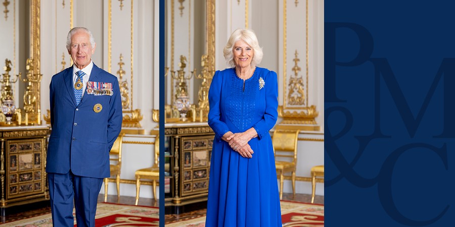 Their Majesties King Charles III and Queen Camilla