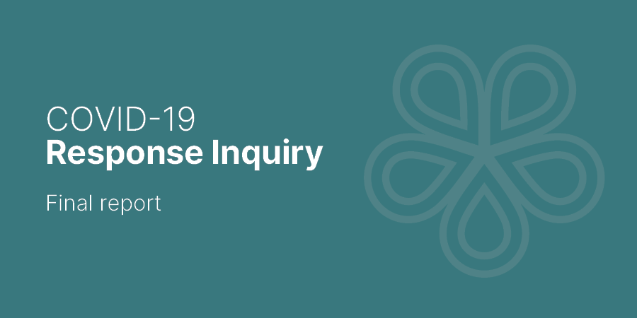 COVID-19 Response Inquiry Final report