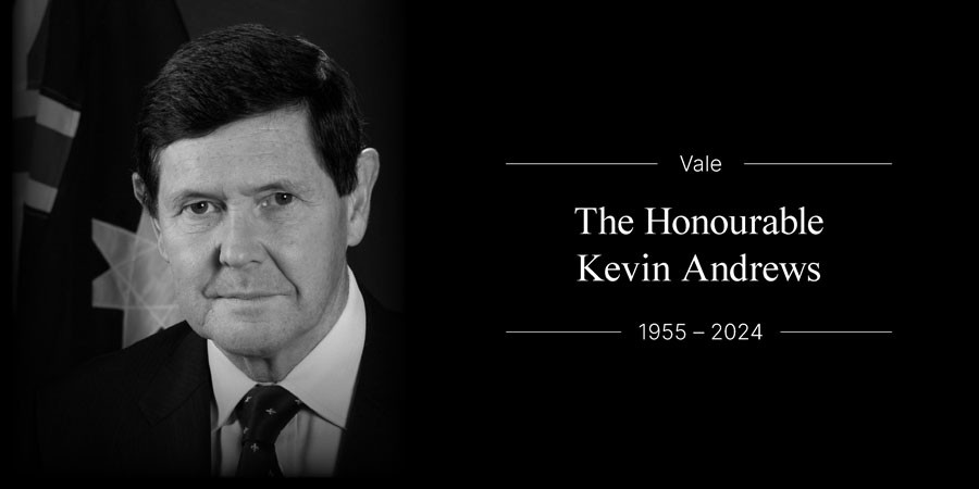 Vale the Honourable Kevin Andrews 1955 to 2024